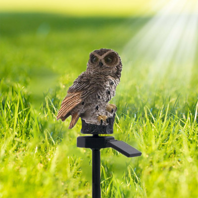 Ziemassvētku ballīšu noformējuma gaismas āra 1 gabals Saules gaismas Pūces Papagaiļu Dzīvnieku Putnu Pagalma Dārza Pagalma Dekorācijas Saules gaismas...