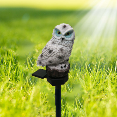 Ziemassvētku ballīšu noformējuma gaismas āra 1 gabals Saules gaismas Pūces Papagaiļu Dzīvnieku Putnu Pagalma Dārza Pagalma Dekorācijas Saules gaismas...