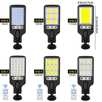 Solar Light 117 COB Large Outdoor Solar Solar Waterproof Light Garden Infrared Sensor Motion Sensor Smart Remote Control Light