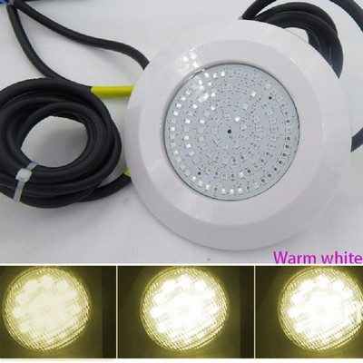 Povandeninis derva užpildytas RGB LED plaukimo baseino apšvietimas IP68 sieninis LED baseino apšvietimas 12W 12V piscinas SPA tvenkinio fontanui