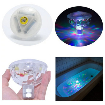 LED Водоустойчива вана Басейн Светлина за вана Воден плаващ Аквариум Фонтан Подводна светлина за гмуркане Подводна пейзажна лампа
