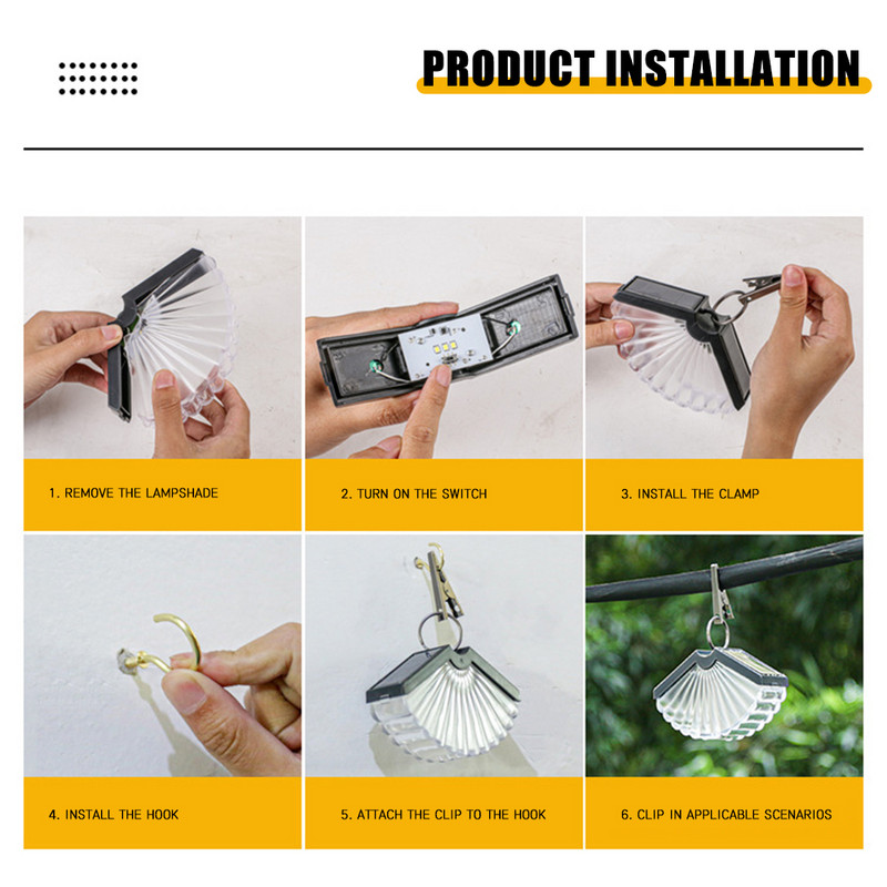 LED saules gaisma ar klipu ventilatora formā sienas stiprināma lampa vienkrāsaina/krāsaina ūdensnecaurlaidīga saules gaismas dārza dekorēšana mūsu durvīm