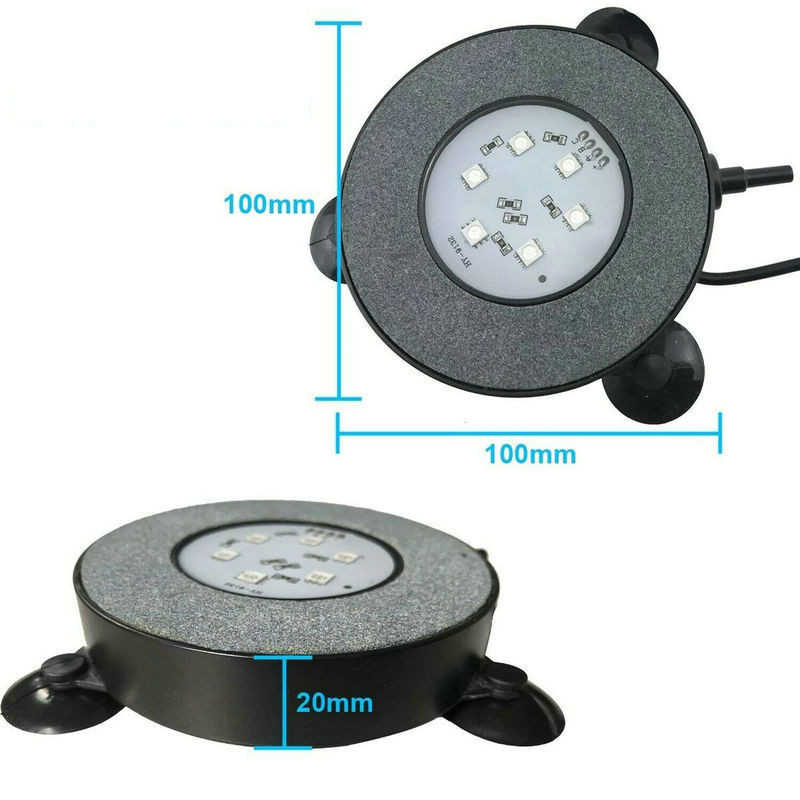 Kaugjuhitav veekindel akvaariumi sukeldatav kalapaak kilpkonnapaak õhukivist mulliga LED-valgusti RGB 16 värvi pumba sisekujundus