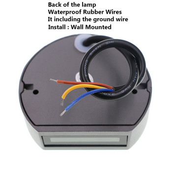 LED външна водоустойчива стенна лампа IP65 Водоустойчива стенна лампа Вътрешна led стълбищна светлина AC85-265V Алуминиево осветление