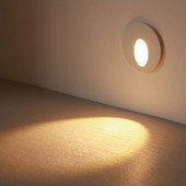 LED 3 W āra ūdensnecaurlaidīgs sienas kāju apgaismojums iekštelpu apdarei, kāpņu pakāpienu apgaismojums, iebūvēts ejas koridora apgaismojums LP-123