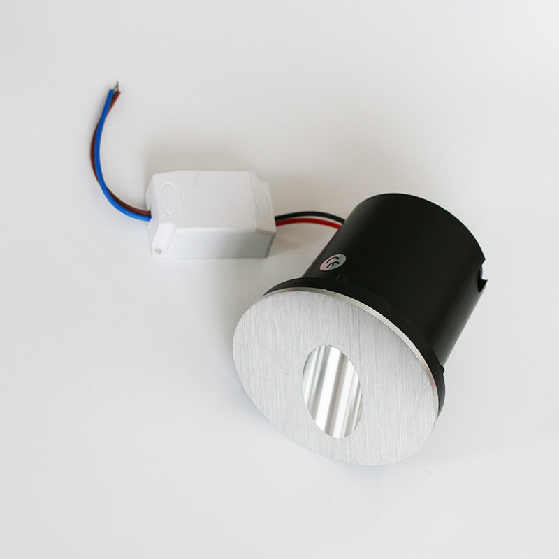 LED 3 W āra ūdensnecaurlaidīgs sienas kāju apgaismojums iekštelpu apdarei, kāpņu pakāpienu apgaismojums, iebūvēts ejas koridora apgaismojums LP-123