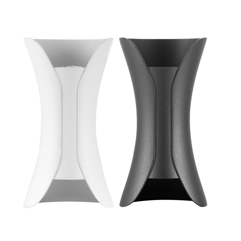 Sieninis šviestuvas Led vandeniui atsparus lauko sieninis šviestuvas IP65 aliuminis 12W 85~265V LED sieninis šviestuvas vidaus dekoruotas Sconce gatvės sieninis šviestuvas