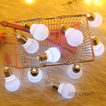 Μεγάλη μπάλα Led Fairy Lights Χάλκινο σύρμα κορδόνι 10 βολβών γιορτινό φωτιστικό εξωτερικού χώρου για διακόσμηση γάμου χριστουγεννιάτικου δέντρου