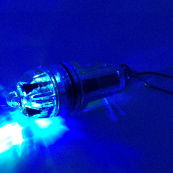 Σετ φλας LED για ψάρεμα βαθέων υδάτων Fish Light Band Hook Up Lure Fish Συσκευή Lead Fish Fishing Underwater Lamp