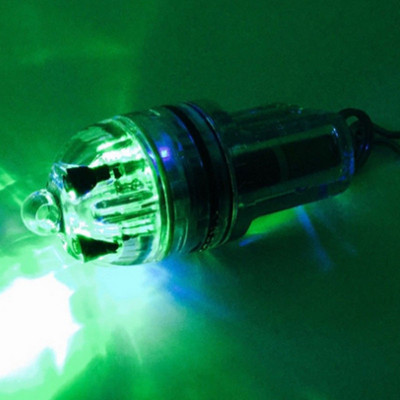 Dziļūdens LED makšķerēšanas gaismas zibspuldzes komplekts Zivju gaismas joslas pievienošana Lure Zivju ierīce Vada zivju makšķerēšanas zemūdens lampa