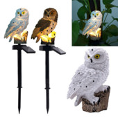 Solar Owl Solar Led Light kültéri füves lámpa kerti dekorációhoz Vízálló napelemes világítás a kerthez Kültéri napelemes lámpák