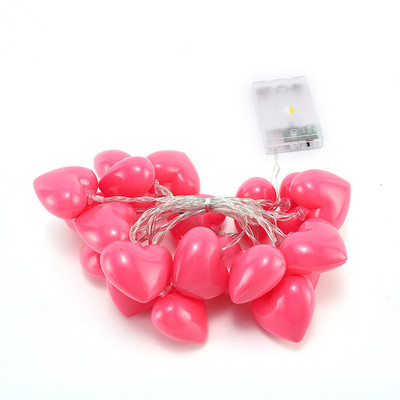 10 Led Red Love Heart Wedding String Fairy Light Pink Girl String Light Indoor Wedding Party Girlland Decor Valentinovo