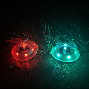LED Floating Light Solar RGB Butterfly Dragonfly Water Float Lamp Εξωτερικός κήπος Πισίνα Νυχτερινό Φως Σιντριβάνι Διακόσμηση λιμνούλας