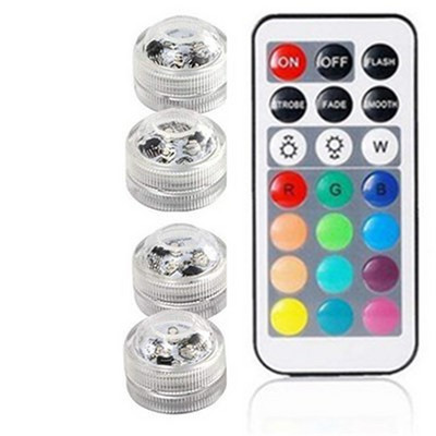 Merülő LED-es tealámpás mini asztali lámpák elemes parti kellékekkel karácsonyi váza papír lámpás díszítő lámpák