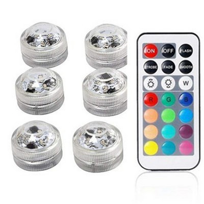 Merülő LED-es tealámpás mini asztali lámpák elemes parti kellékekkel karácsonyi váza papír lámpás díszítő lámpák