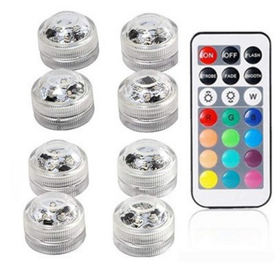 Merülő LED-es tealámpás mini asztali lámpák elemes parti kellékekkel karácsonyi váza papír lámpás díszítő lámpák