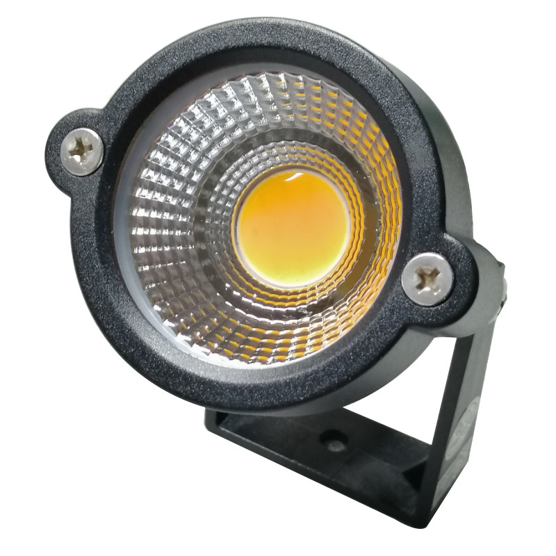 Jauna stila COB dārza zāliena lampa 220V 110V 12V āra LED spike Light 3W 5W Path Landscape ūdensnecaurlaidīgas vietas spuldzes