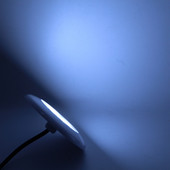 RGB baseino taškinis LED apšvietimas 12W derva užpildytas IP68 vandeniui atsparus DC12V sinchronizuotas šiltas baltas šaltas baltas mėlynas