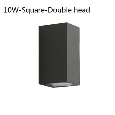 5W 10W COB LED fali lámpa alumínium kültéri vízálló fali lámpa kerti veranda terasz oldalsó első ajtó fali lámpák AC-85-265V