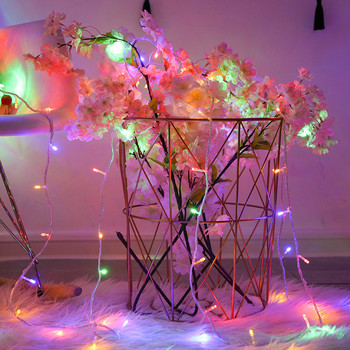10M LED Fairy Lights String Αδιάβροχο εξωτερικό εσωτερικό κήπο Χριστουγεννιάτικο πάρτι γιρλάντα String Light Διακόσμηση γάμου υπνοδωματίου σπιτιού