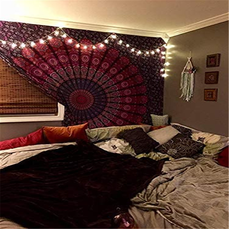 Ball LED String Light tālvadības pults silti balta Ķēdīte Fairy Light Svētku Ziemassvētku Kāzas Āra Dekors Darbojas ar Bateriju Darbināms 3m 5m