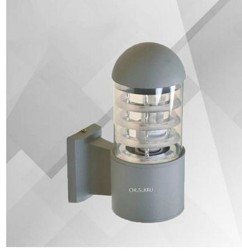 Стенна лампа водоустойчиво външно осветление алуминиев стъклен абажур LED лампа IP65 лампа E27 цокъл AC 85-240V без крушка