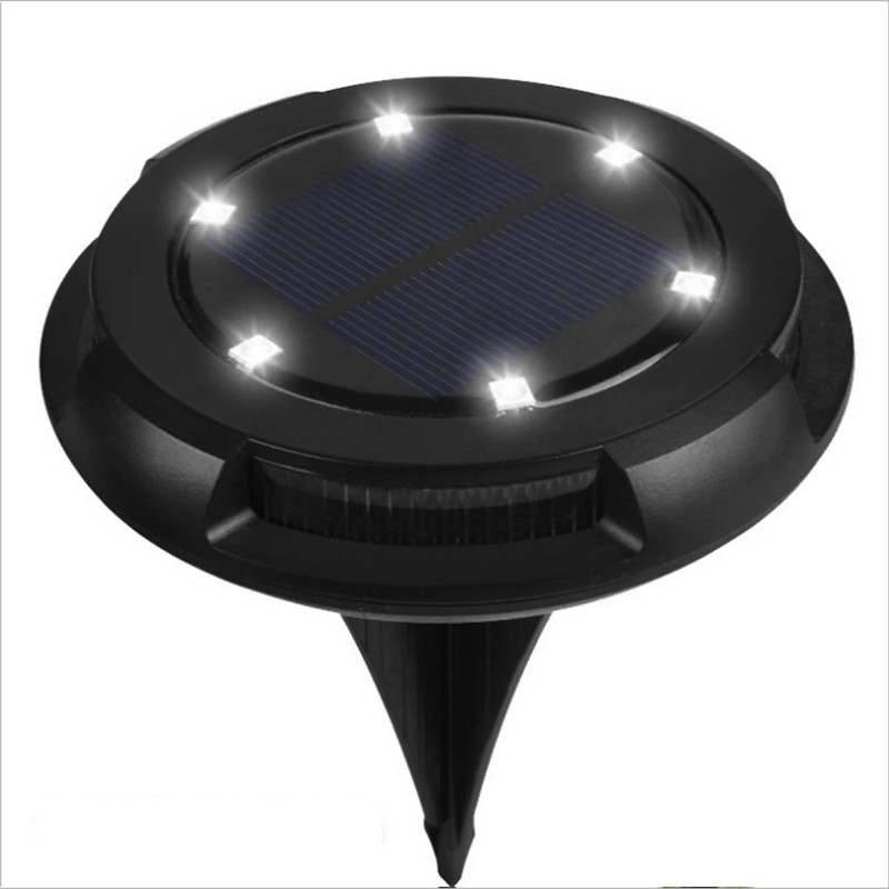 10 LED solarnih ukopanih svjetiljki u boji, vrtni travnjak, vanjski, vodootporan, podzemni pod, staza, stepenice, paluba, svjetlo, kućanski ukras