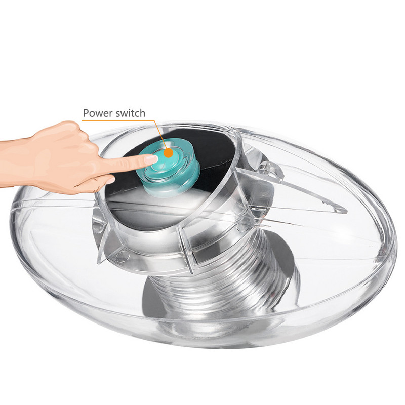 Solar LED medence úszólámpa kültéri kerti vízálló éjszakai lámpa több színben váltó úszómedence víz alatti horgászlámpákhoz