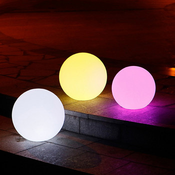 LED градинска лампа с дистанционно управление 16 цветна топка Външна водоустойчива лампа Нощна лампа Декорация на партитата в тревата Градинска декорация