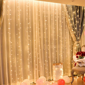 1X3 2X2 2X3 3X3M LED șir de lumină în aer liber impermeabile zâne Ghirlandă grădină Patio nunta decorațiuni de Crăciun lanț de lumină