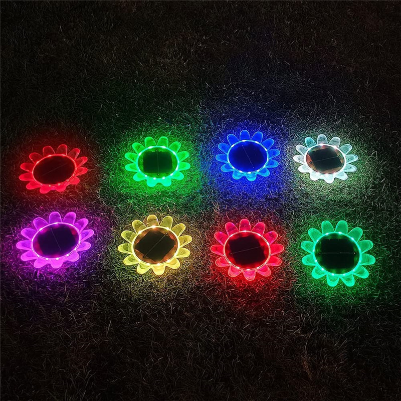 Saulės energijos baseino lemputė LED vandens plaukiojanti spalva keičiasi vandeniui atspari baseino SPA fontano šviesa plaukiojanti lempa Vonios žaislai Sodo lempa