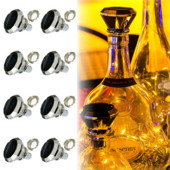 20 gaismas diodes Saules pudeles dekorēšanas lampa vīna pudele korķa stīga gaismas pasaku vītnes gaismas dimanta kāzu Ziemassvētku dekorācijas lampa 2M