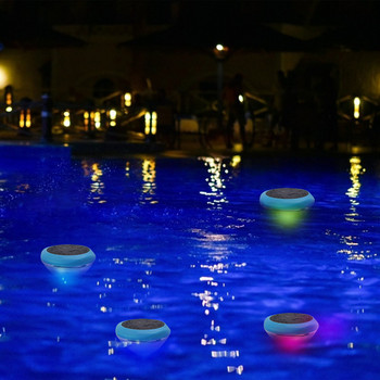 Слънчева плаваща светлина LED светлини Плувен басейн Водоустойчива слънчева енергия 7 променящи цвета LED декор Водна плаваща лампа Риболовна светлина