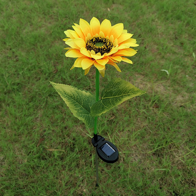 LED saulės Azalijos gėlės Sodo lempa Kraštovaizdis Orchidėjų Rožių Šviestuvų Sodo vejos takas Šventiniai Vestuviniai Šviestuvai Namų dekoratyvinė šviesa