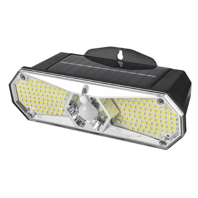 LED saules sienas lampa cilvēka ķermeņa sensora gaismas saules spuldze ūdensizturīga āra gaismas cilvēka sensora dārza ielas apgaismojuma pagalma apgaismojums