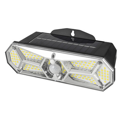 LED saules sienas lampa cilvēka ķermeņa sensora gaismas saules spuldze ūdensizturīga āra gaismas cilvēka sensora dārza ielas apgaismojuma pagalma apgaismojums