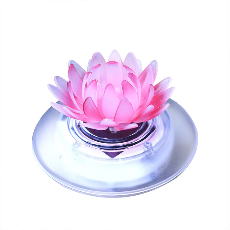 Solárne vonkajšie vodné driftové svetlo Farebné gradientové jazierko Bazénová lampa LED Vodotesná záhradná dekoratívna lampa