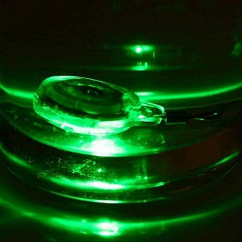 10 бр. Светлина за риболовна примамка LED Deep Drop Underwater Атрактивна светлина за риболов Водоустойчива кука 3 см Зелено Червено Бяло 5 цвята Mini Lam