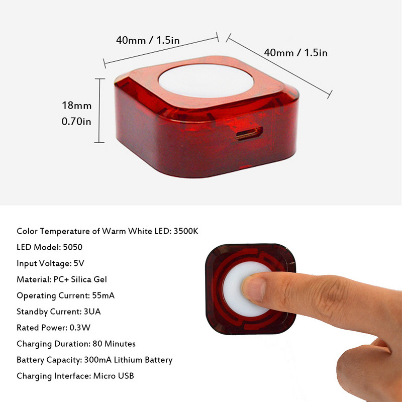 5 üzemmódú mini LED víz alatti lámpa IP65 hordozható RGB éjszakai lámpa USB újratölthető lámpák úszómedence tó váza alap dekorációhoz