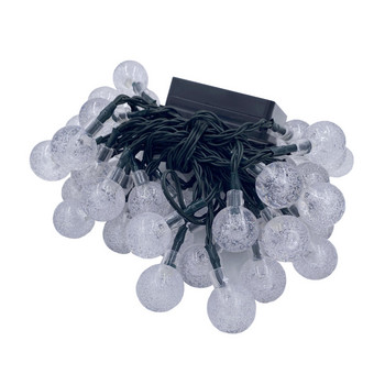 50LEDS 10M 5M Crystal Ball Solar Lamp Power Αδιάβροχο LED String Fairy Lights Ηλιακές γιρλάντες Κήπος Χριστουγεννιάτικη διακόσμηση για εξωτερικούς χώρους