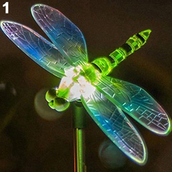 LED слънчева слънчогледова земна лампа Външна водоустойчива градинска слънчева слънчогледова лампа за морава слънчеви светлини за градинска декорация