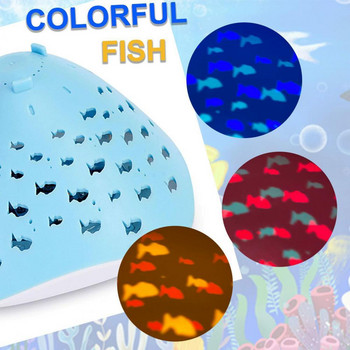 Лека, водоустойчива LED романтична, живи цветове, подводно зареждане, управлявана от батерии, контролирана LED светлина за домашна употреба