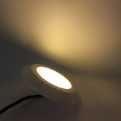 Proiector de piscină cu LED-uri color 12V 12W RGB Sincronizare Umplut cu rășină Iluminare spot subacvatică Plastic Alb cald Alb pur