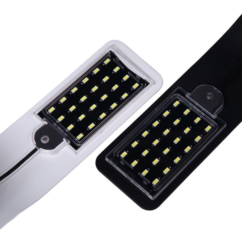 Akváriumi lámpa akváriumhoz ültetett akváriumhoz 10 W LED lámpa akváriumhoz LED világítás Páramentes, Clip-On Luces Lights Lámpás lámpa