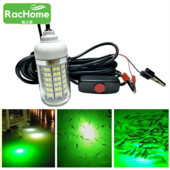 AC/DC12V Svjetlo za ribolov 108 žica LED Svjetlo za podvodni ribolov IP67 Žarulja za traženje mamaca Privucite kozice Lignje Kril Zeleno svjetlo za ribolov