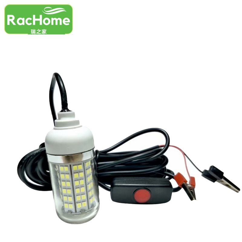 AC/DC12V Svjetlo za ribolov 108 žica LED Svjetlo za podvodni ribolov IP67 Žarulja za traženje mamaca Privucite kozice Lignje Kril Zeleno svjetlo za ribolov