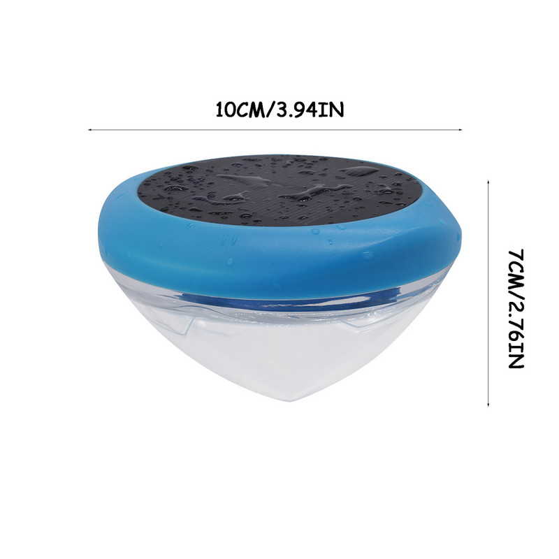 Solarna vodena plutajuća svjetiljka, ukrasna svjetiljka za bazen, šarena LED svjetiljka za bazen, vanjska vodootporna svjetiljka