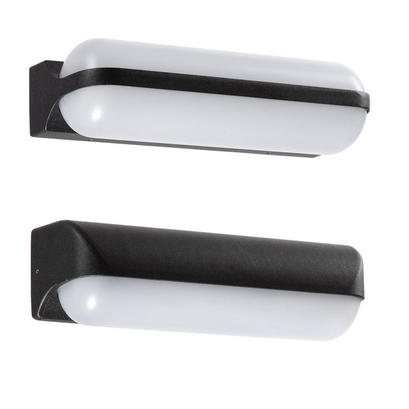 Kültéri fali lámpa 12W 20W LED alumínium dupla fejlámpa vízálló kert udvari folyosó bejárati ajtó lámpa AC110V 220V