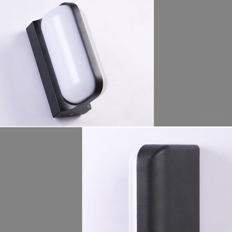 Kültéri fali lámpa 12W 20W LED alumínium dupla fejlámpa vízálló kert udvari folyosó bejárati ajtó lámpa AC110V 220V