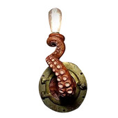 Retro Octopus Light Tentacle Monsters Lampu Turētājs Spuldzes Gaismas Piekārta Sienas Lampa